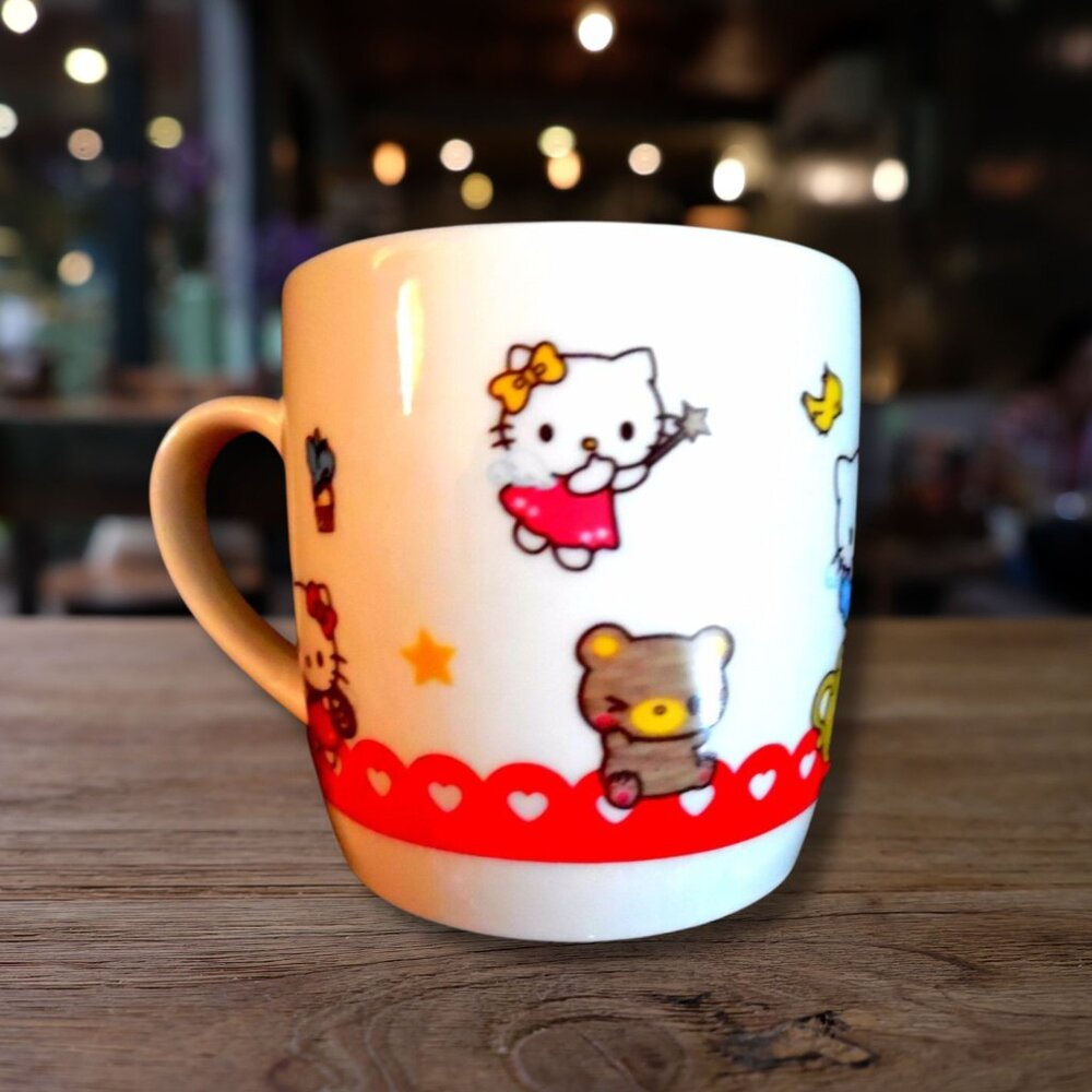 Vintage Hello Kitty Collectible Cup Mug